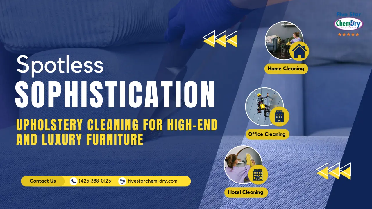 Spotless Sophistication: Upholstery Cleaning for High-End and Luxury Furniture