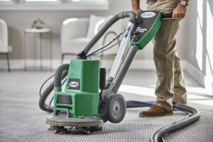 high-traffic area carpet cleaning