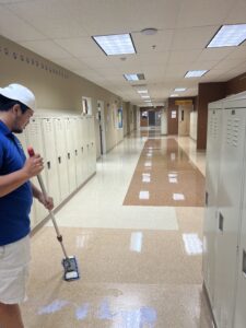  VCT Floors Cleaning